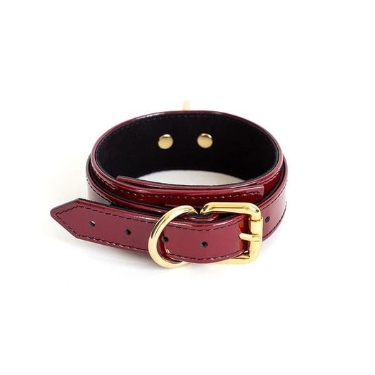 Dita Collar Patent Red
