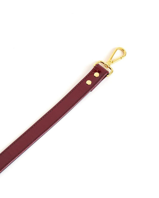 Dita Leash Patent Red