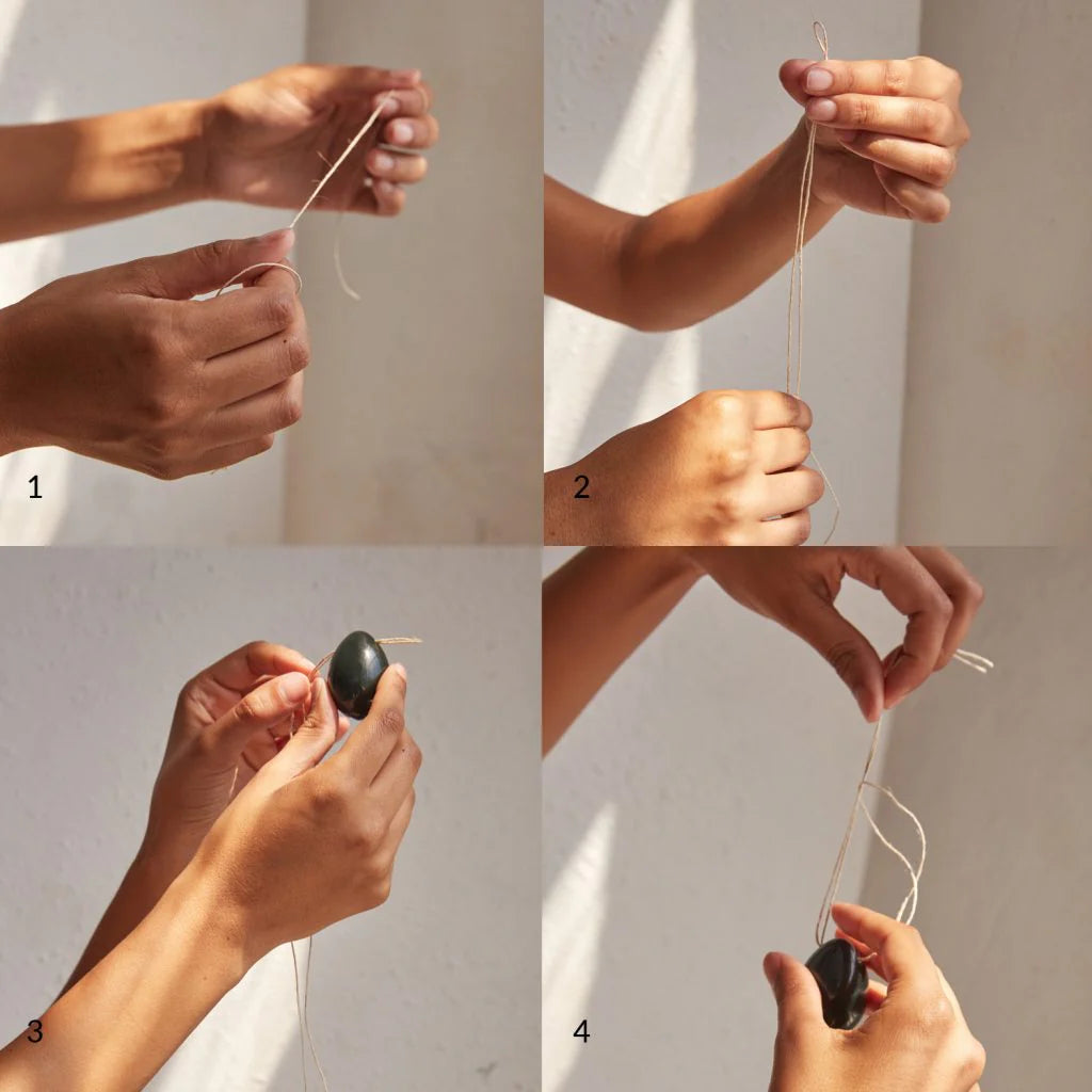 Heart Medium Yoni Egg - Drilled