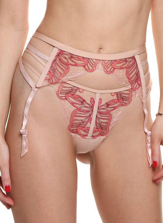 Light My Fire Garter Belt Rose Gold