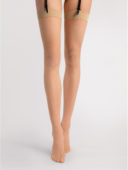 Jardin Lurex Thigh High Stockings