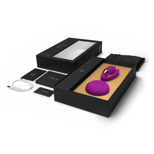 Lelo Tiani 24K Couples Vibrator Deep Rose