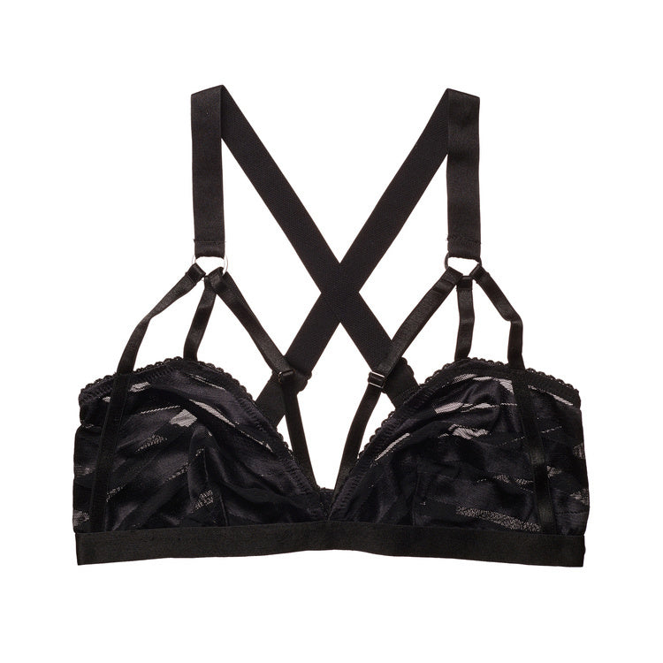 Lulu Striped Soft Cup Bra