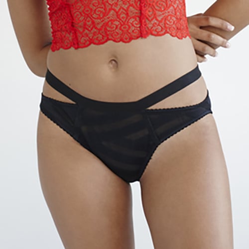 Lulu Striped Brief Panty