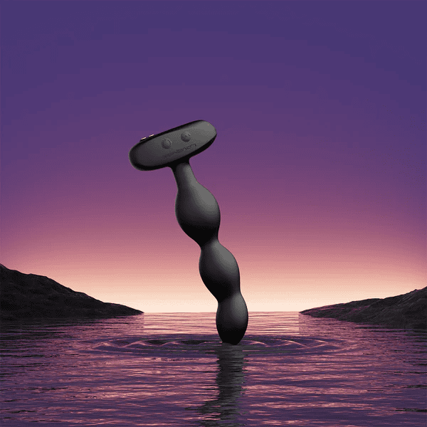 Lovense Ridge Vibrating Rotating Anal Beads