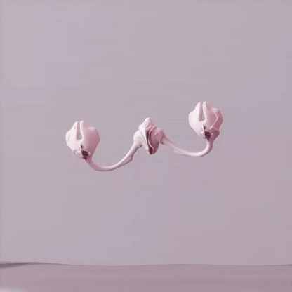Velvet Bloom Vibrating Nipple Clamps