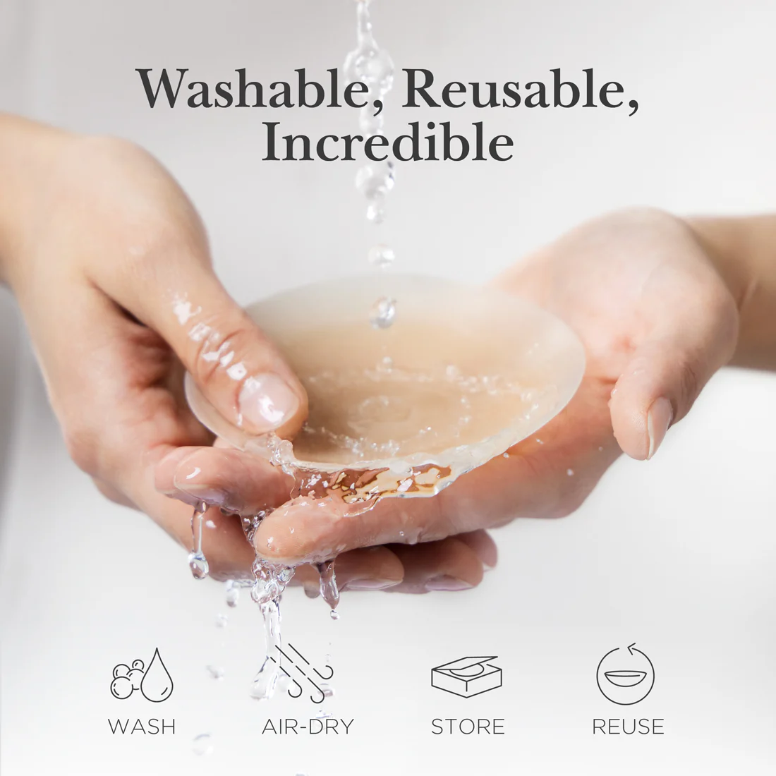 Natural Skin Adhesive Nipple Covers A-D Cup