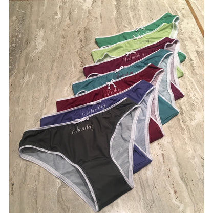 Noblesse Oblige Days of the Week Panty Set