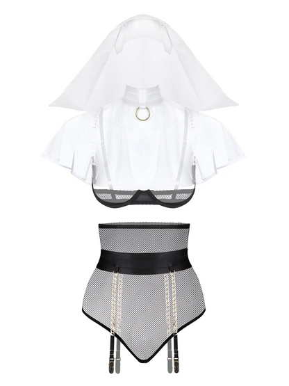 Role Play Nun Lingerie Set