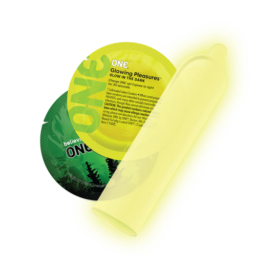 ONE Glowing Pleasures Condoms