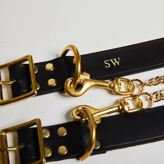 Something Wicked 1" Leather Cuffs