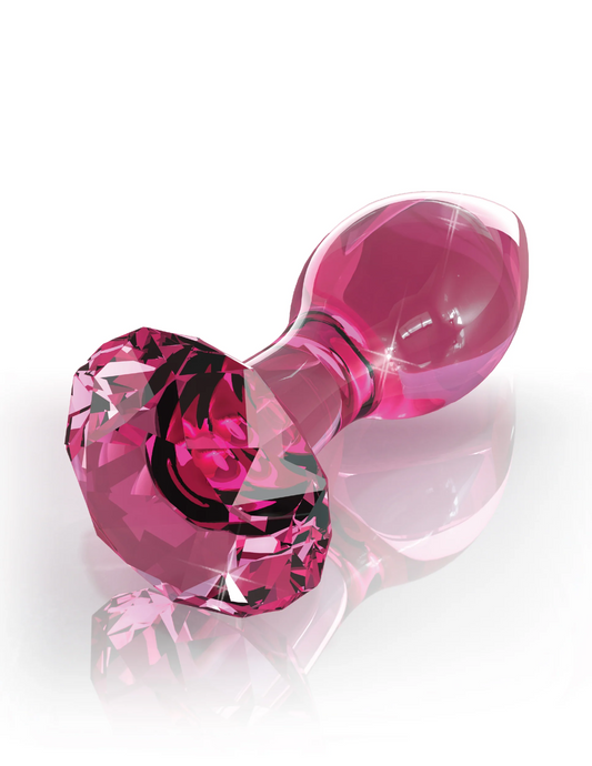 Blush Diamond Glass Plug