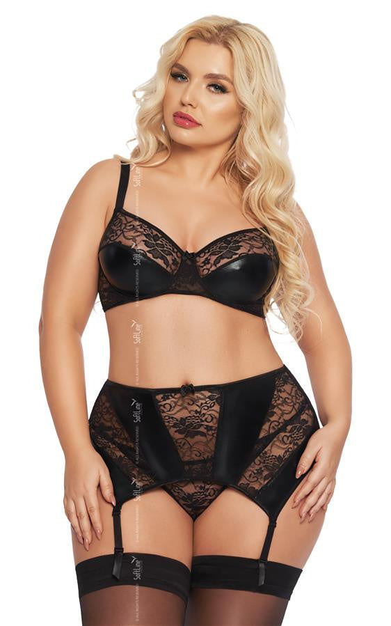 Joana Bra, Garterbelt and Gstring Set