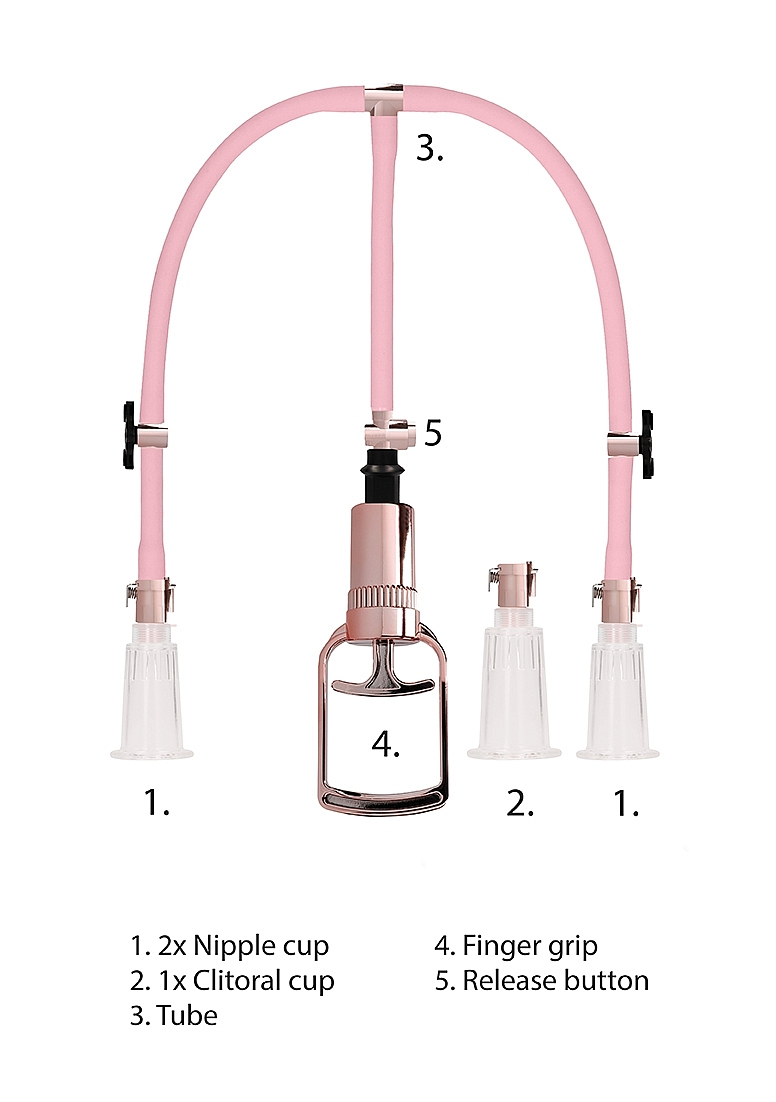 Clitoral and Nipple Pump Set