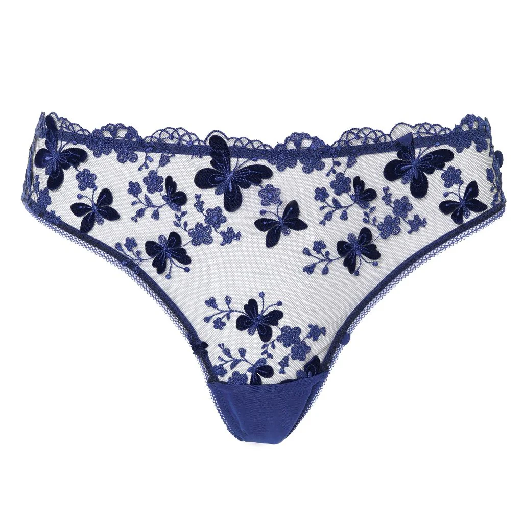Papillon Tanga Navy