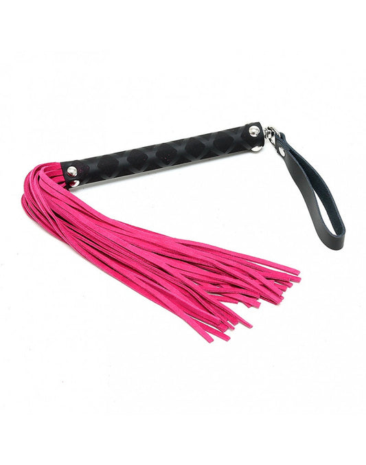 15" Suede and Leather Whip