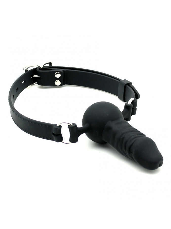 Silicone Gag with Dildo