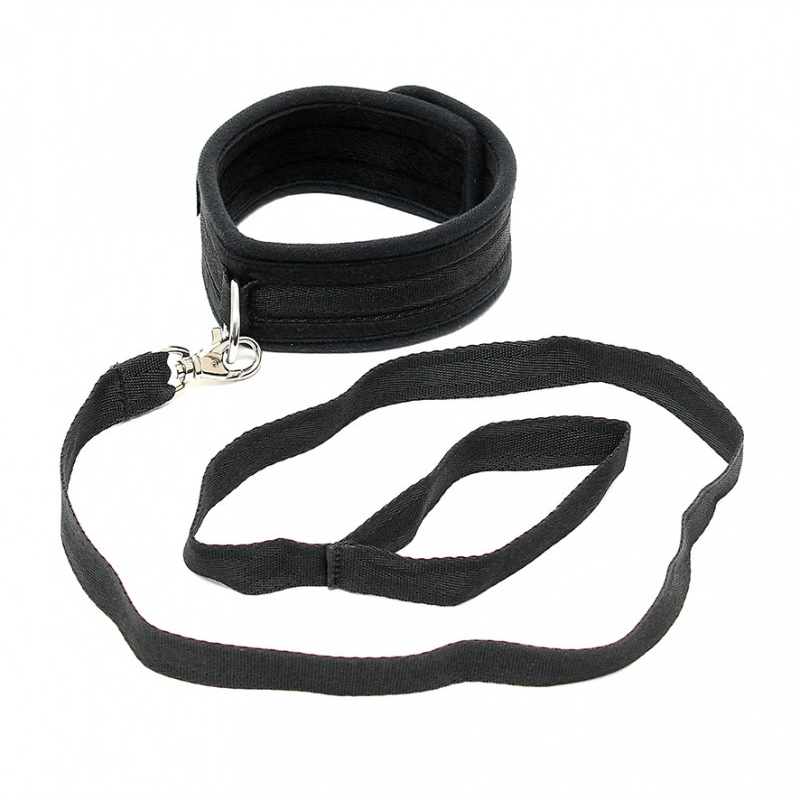 Soft Collar With Leash