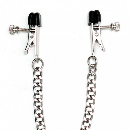 Broad Tip Alligator Nipple Clamp Silver