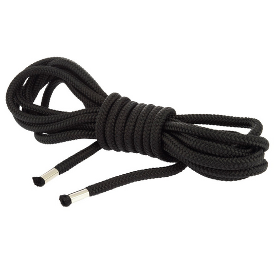 Soft 15 Meter Bondage Cord Black