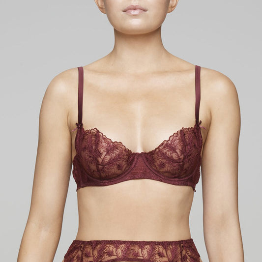 Coco De Mer Rosa Balcony Bra