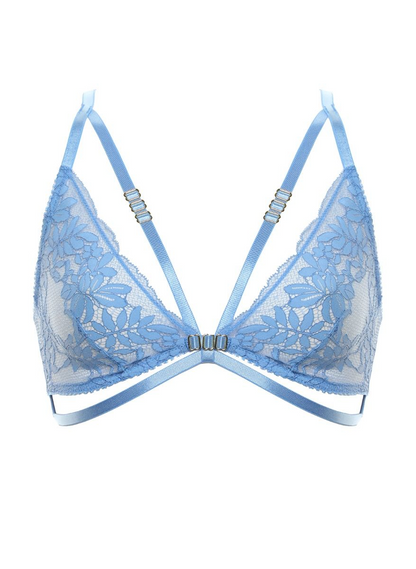 Pretty Woman Triangle Bra Blue