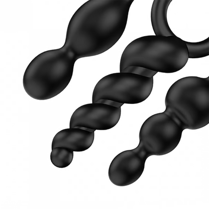 Booty Call (set of 3) (Black) - black