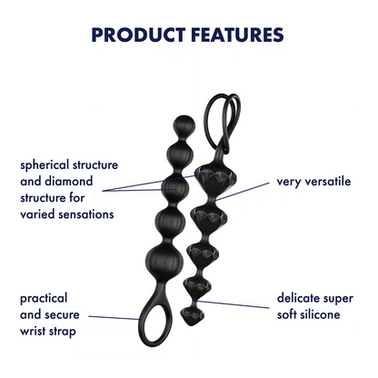 Sensation Beads Silicone Set of 2