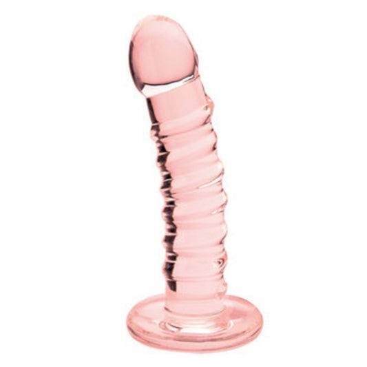 Candy Swirl Glass Dildo