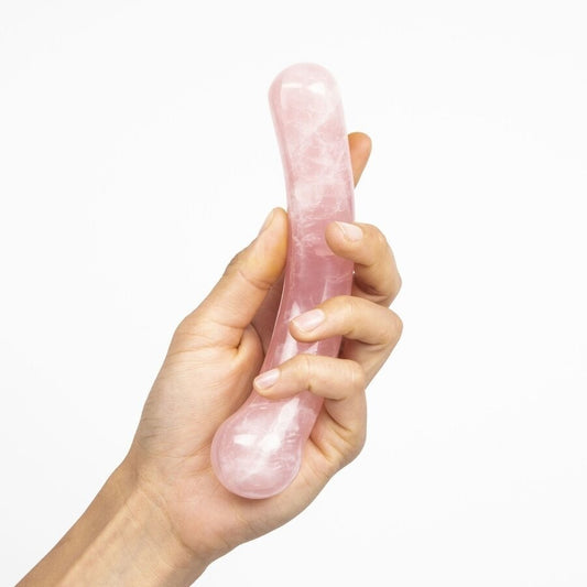 The Heart Curve Crystal Dildo