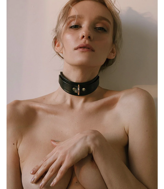 Urania Mini Collar Black & Silver