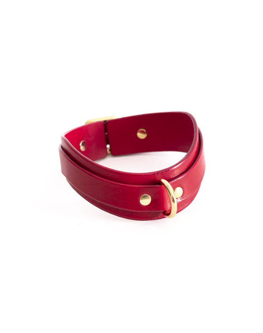 Urania Mini Collar Red & Gold