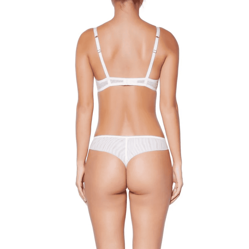 Winter Romance Tanga White